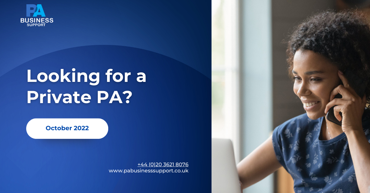 Looking for a Private PA? Top tips for finding the best with a boutique recruitment agency